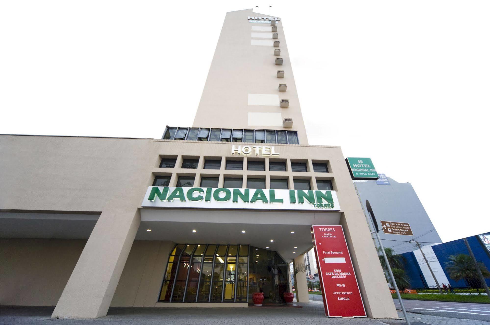 Hotel Nacional Inn Curitiba Torres 外观 照片